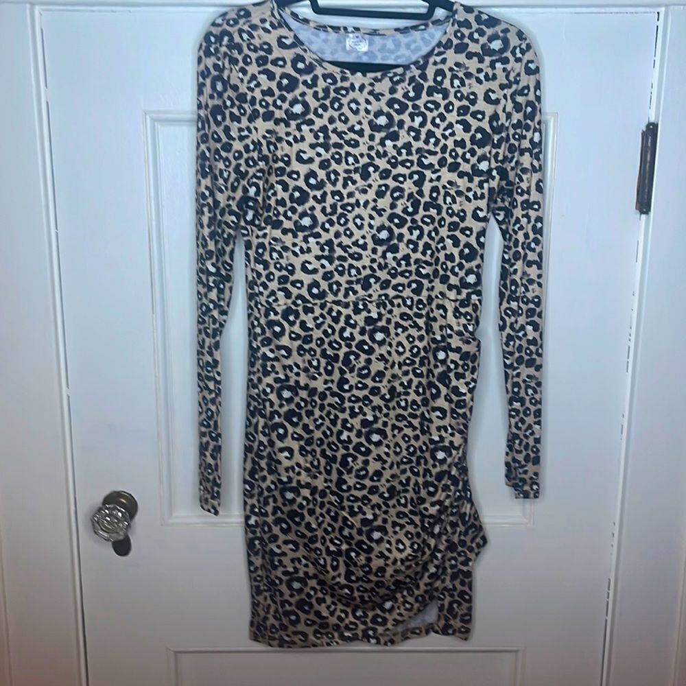 Leopard Print Dress - Picture 4 of 4